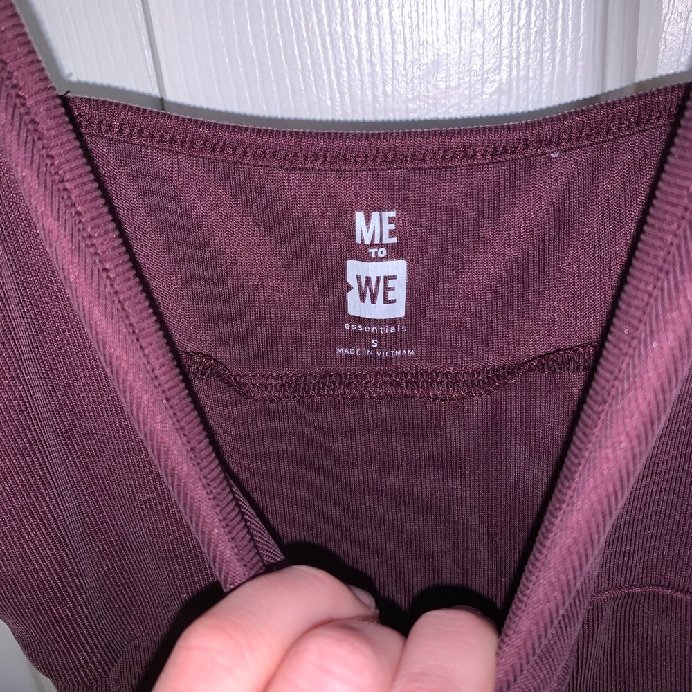 Pacsun Me To We Purple Crop Top Tank - Picture 4 of 6